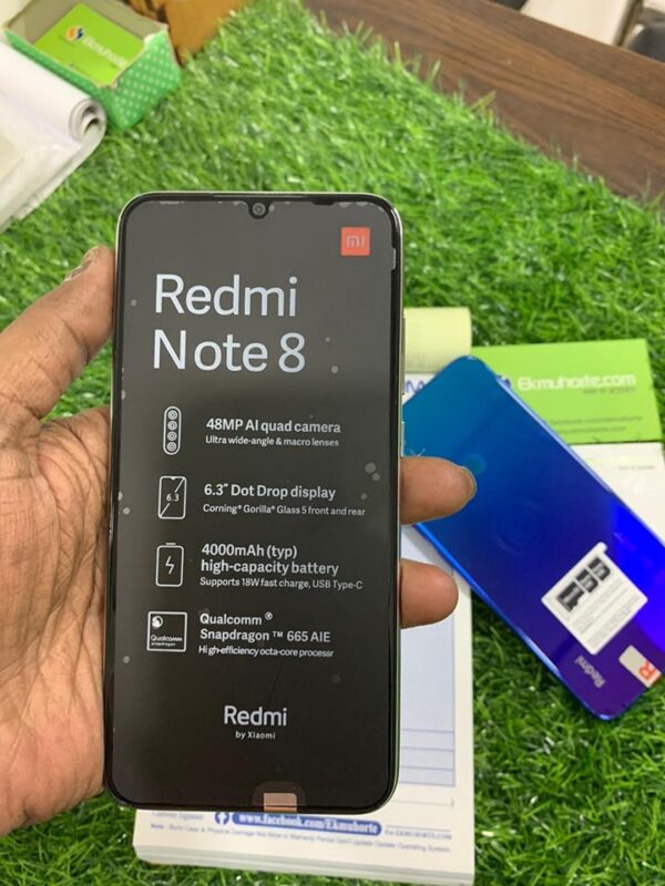 Xiaomi Redmi Note 8 6GB RAM 128GB ROM Dual Sim Fingerprint - Image 3