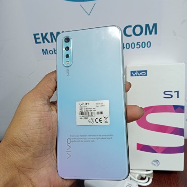 Vivo s1 Display Finger 8GB RAM 256GB ROM Dual sim Full Box