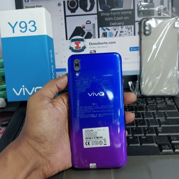 Vivo Y93 6GB RAM 128GB ROM Dual sim Full Box - Image 2