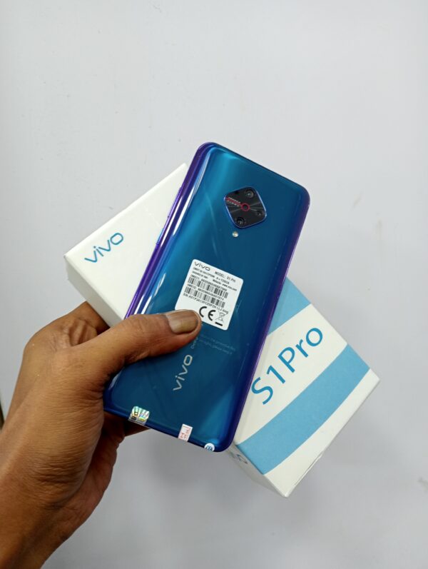 Vivo S1 Pro 8GB RAM 128GB ROM with 4500mAh battery, in Display Finger - Image 7