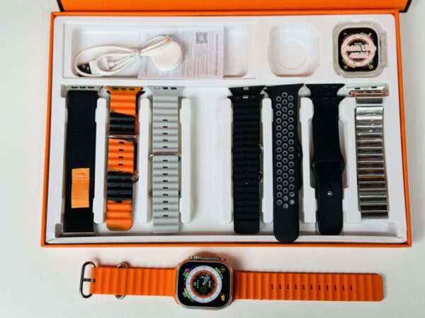 Y80 Ultra Smartwatch with 8 Strap - Image 2