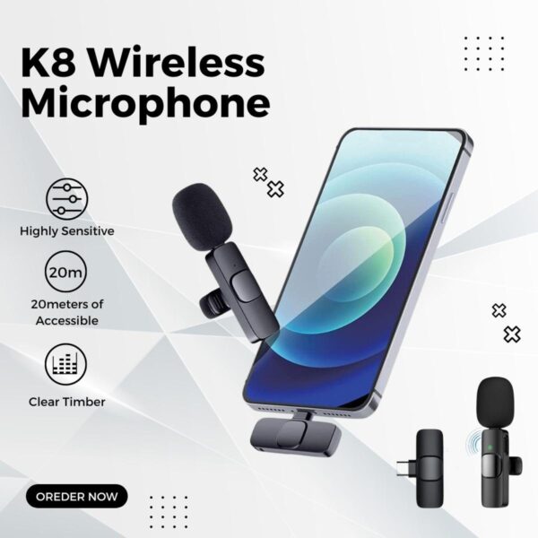 K8 Wireless Microphone - Image 3